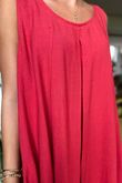 Made in Italy Aster Pocketed Cocoon Dress Watermelon /4 =